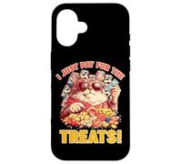 I JUST PAY FOR THE TREATS Coque pour iPhone 16