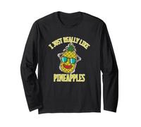 I Just Really Like Ananas Manche Longue