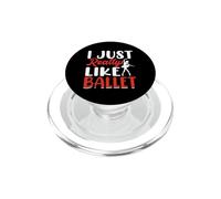 I Just Really Like Ballet PopSockets PopGrip pour MagSafe