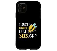 I Just Really Like Bees Ok Coque pour iPhone 11