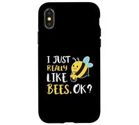I Just Really Like Bees Ok Coque pour iPhone X/XS