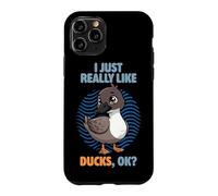 I Just Really Like Ducks Ok Crochet Animal sauvagine Bill Duck Coque pour iPhone 11 Pro