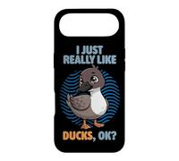 I Just Really Like Ducks Ok Crochet Animal sauvagine Bill Duck Coque pour iPhone Air