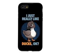 I Just Really Like Ducks Ok Crochet Animal sauvagine Bill Duck Coque pour iPhone SE (2020) / 7/8