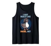 I Just Really Like Ducks Ok Crochet Animal sauvagine Bill Duck Débardeur