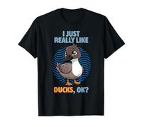 I Just Really Like Ducks Ok Crochet Animal sauvagine Bill Duck T-Shirt