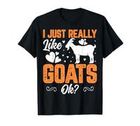 I Just Really Like Goats Ok - Farm Animal Goat Lover T-Shirt