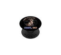 I Just Really Like Goats Ok Farm Animal Mignon Espagnol Chèvre PopSockets PopGrip Adhésif