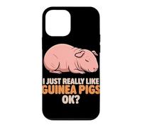 I Just Really Like Guinea Pigs Ok Cute Baldwin Cochon d'Inde Coque pour iPhone 12 Mini