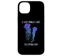 I Just Really Like Jellyfish, OK? Watercolor Fish, JellyFish Coque pour iPhone 14 Plus