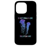 I Just Really Like Jellyfish, OK? Watercolor Fish, JellyFish Coque pour iPhone 14 Pro Max