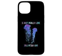 I Just Really Like Jellyfish, OK? Watercolor Fish, JellyFish Coque pour iPhone 15 Plus