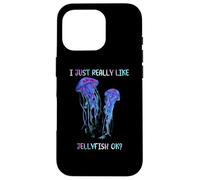 I Just Really Like Jellyfish, OK? Watercolor Fish, JellyFish Coque pour iPhone 16 Pro