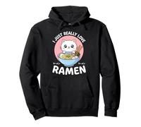 I Just Really Love Ramen Kawaii Nouilles japonaises Otaku Sweat à Capuche