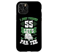 I Just Turned 55 Let's par-Tee Chariot de Golf pour fête d'anniversaire 55 Ans Coque pour iPhone 11 Pro