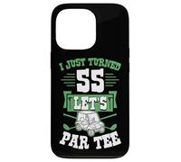 I Just Turned 55 Let's par-Tee Chariot de Golf pour fête d'anniversaire 55 Ans Coque pour iPhone 13 Pro