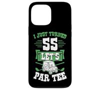 I Just Turned 55 Let's par-Tee Chariot de Golf pour fête d'anniversaire 55 Ans Coque pour iPhone 13 Pro Max