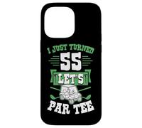I Just Turned 55 Let's par-Tee Chariot de Golf pour fête d'anniversaire 55 Ans Coque pour iPhone 14 Pro Max
