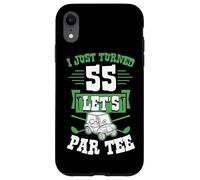 I Just Turned 55 Let's par-Tee Chariot de Golf pour fête d'anniversaire 55 Ans Coque pour iPhone XR