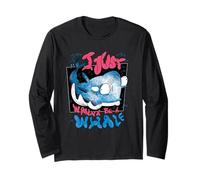 I Just Wanna Be A Whale Mignon Monstre Marin Art Manche Longue