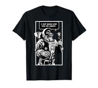 I Just Wanna Give You The Creeps Dead Goth Skull Astronaute T-Shirt