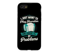 I Just Want to Play Accordéon and Ignore All My Problems Coque pour iPhone SE (2020) / 7/8