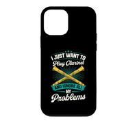 I Just Want to Play Clarinette and Ignore All My Problems Coque pour iPhone 12 Mini
