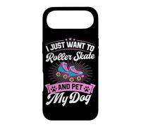 I Just Want to Roller and Pet My Dog Coque pour iPhone Air