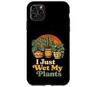 I Just Wet My Plants Funny Gardening Pun Houseplant Lover Coque pour iPhone 11 Pro Max