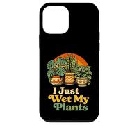 I Just Wet My Plants Funny Gardening Pun Houseplant Lover Coque pour iPhone 12 Mini