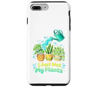 I Just Wet My Plants Funny Gardening Pun Houseplant Lover Coque pour iPhone 7 Plus/8 Plus