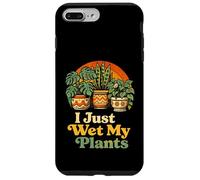 I Just Wet My Plants Funny Gardening Pun Houseplant Lover Coque pour iPhone 7 Plus/8 Plus