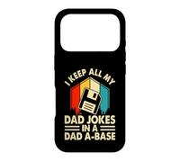 I Keep All My Dad Jokes in A Dad A Base Coque pour iPhone 17 Pro