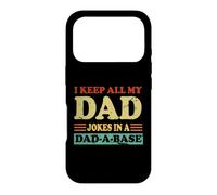 I Keep All My Dad Jokes in A Dad A Base Coque pour iPhone 17 Pro