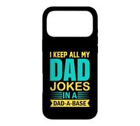 I Keep All My Dad Jokes in A Dad A Base Coque pour iPhone 17 Pro Max