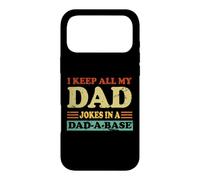I Keep All My Dad Jokes in A Dad A Base Coque pour iPhone 17 Pro Max