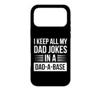 I Keep All My Dad Jokes in A Dad A Base Coque pour iPhone 17 Pro Max