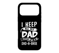 I Keep All My Dad Jokes in A Dad A Base Coque pour iPhone 17 Pro Max