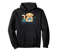 I Knit A Lot Chien Golden Retriever Tricot Sweat à Capuche