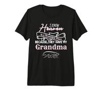 I Know Heaven is A Beautiful Place They Have My Grandma T-Shirt Haut de Gamme