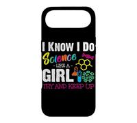 I Know I Do Science Like A Girl Try and Keep Up - Scientist Coque pour iPhone Air
