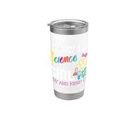 I Know I Do Science Like A Girl Try and Keep Up - Scientist Gobelet isotherme en acier inoxydable double paroi
