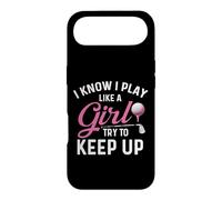 I Know I Play Like A Girl Try to Keep Up - Golfeur Amateur de Golf Coque pour iPhone Air