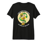 « I Know I'm Going to Heaven Because I've Spent Time in Hell. » T-Shirt Haut de Gamme