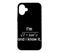 I Know It Math Formula Calculus Algèbre Professeur Amoureux des mathématiques Coque pour iPhone 16 Plus