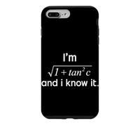 I Know It Math Formula Calculus Algèbre Professeur Amoureux des mathématiques Coque pour iPhone 7 Plus/8 Plus