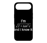I Know It Math Formula Calculus Algèbre Professeur Amoureux des mathématiques Coque pour iPhone Air