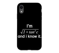 I Know It Math Formula Calculus Algèbre Professeur Amoureux des mathématiques Coque pour iPhone XR