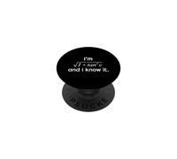 I Know It Math Formula Calculus Algèbre Professeur Amoureux des mathématiques PopSockets PopGrip Adhésif