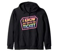 I Know Just Write The Ticket Sarcastic Driver Car - Sweat à Capuche
